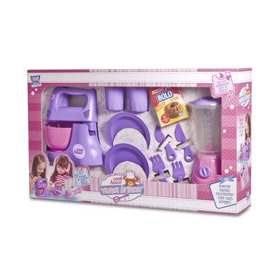 Kit Zuca Toys Cook House Vamos Brincar