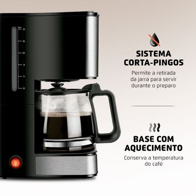 Cafeteira Elétrica Mondial C-44-32X-SI 110