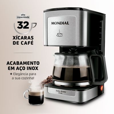 Cafeteira Elétrica Mondial C-44-32X-SI 110