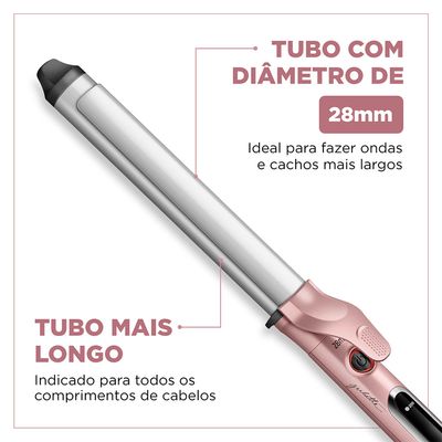 Modelador de Cachos By Juliette Mondial Golden Rose 70W MC-JU-01 Bivolt