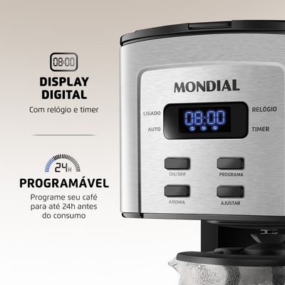 Cafeteira Elétrica Mondial C-44-32X-SDI 110
