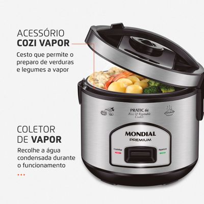Panela Elétrica Mondial Pratic 6I PE-43-6X 110