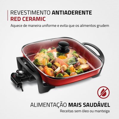 Panela Elétrica Grill Mondial PE-49-RC 110
