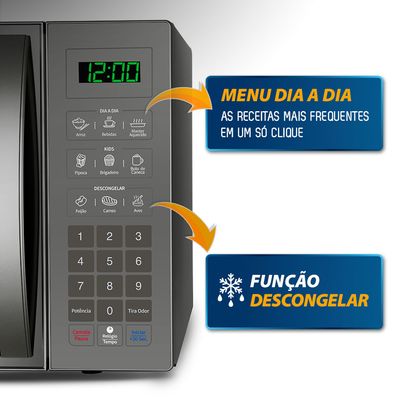 Micro-ondas 34L Mondial MO-02-34-E 220