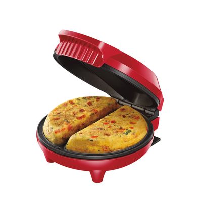 Omeleteira Pratic Omelet II Mondial Vermelho e Inox 800W OM-04-RI 220