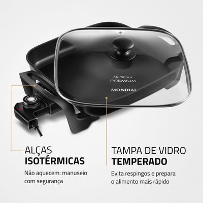 Panela Elétrica Grill Mondial PE-49 220