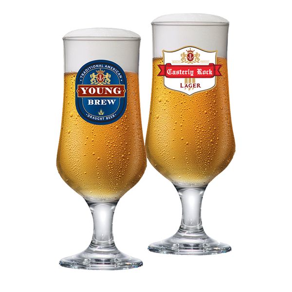 Jogo de Taças para Cerveja Ruvolo Barcelona 370ml 2 Peças
