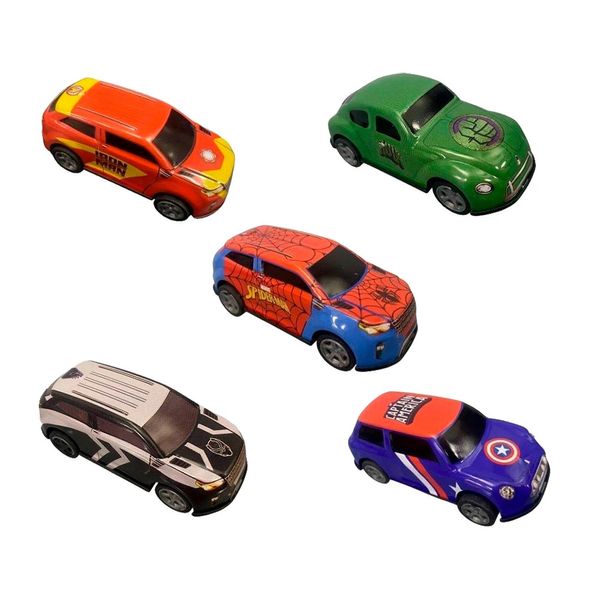 Mini Carro Candide Avengers - Item Sortido Mini Carro Candide Avengers - Item Sortido