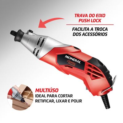 Micro Retífica Mondial Power Tools FMR-01 110