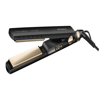 Prancha Alisadora Black Gold Argan Mondial Preto 55W P-30 Bivolt