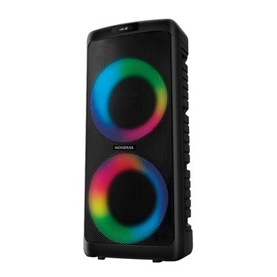Party Box Mondial Preto 600W Bivolt PBX-600 Bivolt