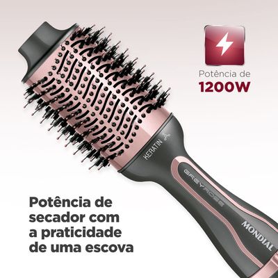Escova Secadora Mondial Keratin - ES-11-BI Bivolt