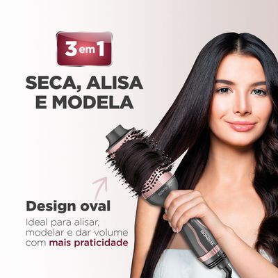 Escova Secadora Mondial Keratin - ES-11-BI Bivolt