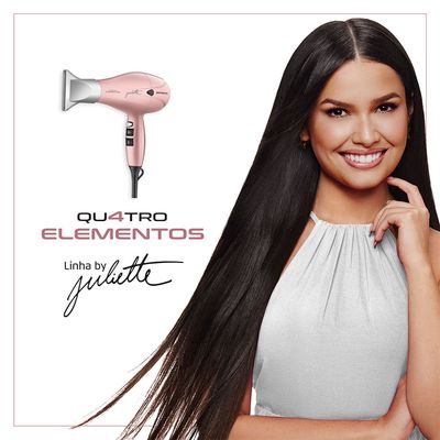 Secador de Cabelo By Juliette Mondial Golden Rose 2000W SCP-JU-01 110