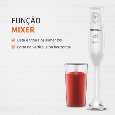 Mixer Pratic Mondial Branco 200W M-15-W 110