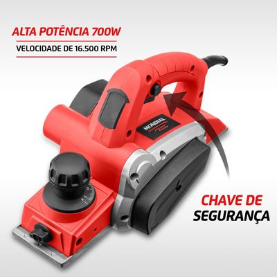 Plaina Elétrica Mondial Power Tools FPL-02 110