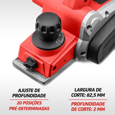 Plaina Elétrica Mondial Power Tools FPL-02 110