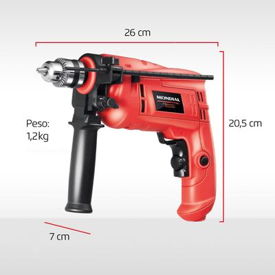 Furadeira de Impacto Mondial Power Tools NFFI-07 110