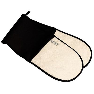 LUVA DUPLA PARA FORNO LE CREUSET Preto