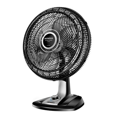 Ventilador 40cm Super Turbo 8 Pás Mondial Preto e Prata 140W VTX-40-8P 110