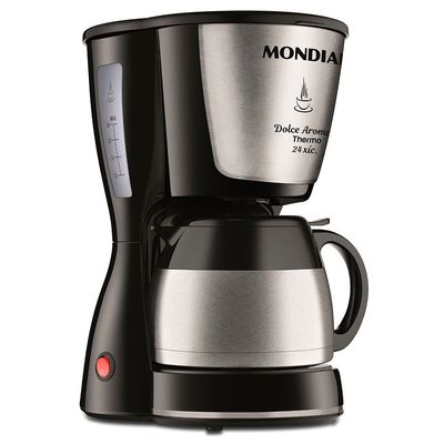 Cafeteira Elétrica Dolce Arome Thermo Mondial Preto 800W C-33 JT 24X 110