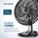 Ventilador 40cm Super Turbo 8 Pás Mondial Preto e Prata 140W VTX-40-8P 110