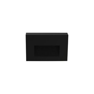 Balizador Astraled Wiley De Sobrepor Led 2w Bivolt Preto 3000k Luz Amarela Bl-6723
