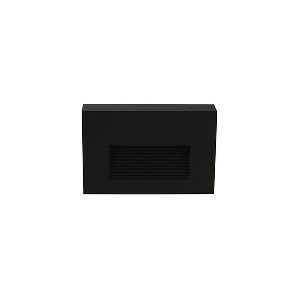 Balizador Astraled Wiley De Sobrepor Led 2w Bivolt Preto 3000k Luz Amarela Bl-6723