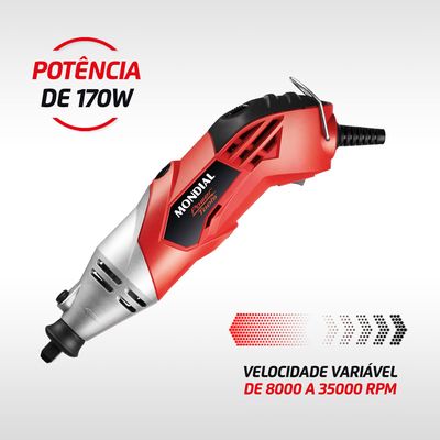 Micro Retífica Mondial Power Tools FMR-01 220