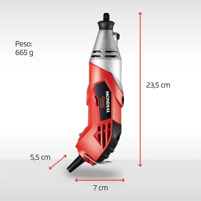 Micro Retífica Mondial Power Tools FMR-01 220