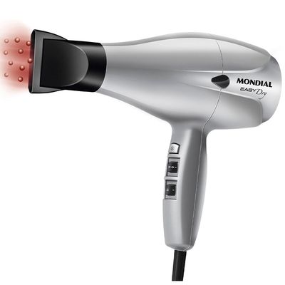Secador de Cabelos Easy Dry Pro Mondial Prata 2000W SC-17 220