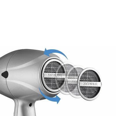 Secador de Cabelos Easy Dry Pro Mondial Prata 2000W SC-17 220