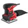 Lixadeira Orbital De 1 e 4 de Lixa Mondial Vermelho 250W FLO-02 220