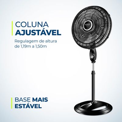 Ventilador Coluna Mondial - Turbo 8 Pás - VTX-50C-8P 220
