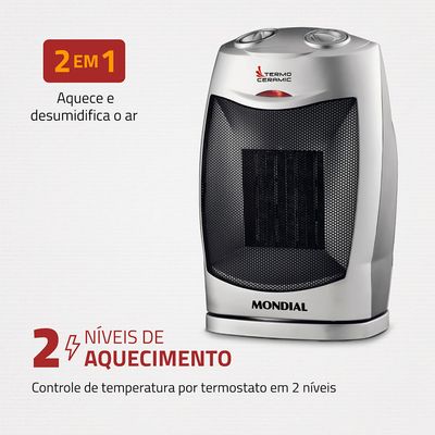 Aquecedor Mondial Termo Ceramica A-05 220