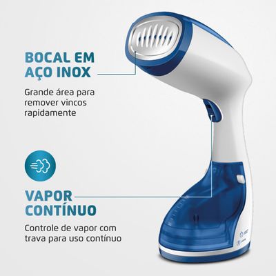 Passadeira Portátil a Vapor Mondial Fast Steam VP-09 220