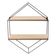Prateleira Dupla Le Hexagonal 35,5x10x45,5cm Metal/Mdf