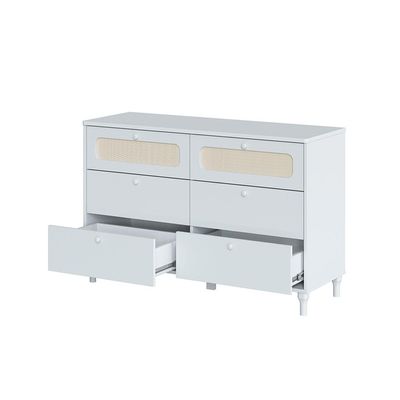 Cômoda Infantil com Tela Fofura 6 GV Branco