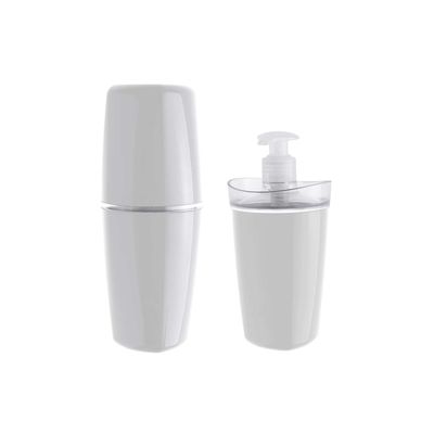 Conjunto para Banheiro Martiplast Tule Branco com 2 Peças