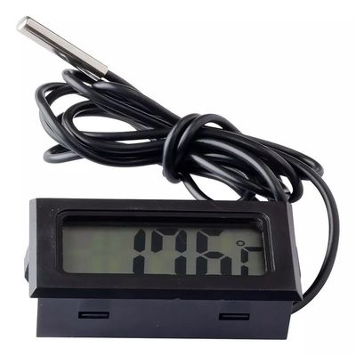 Termometro Digital Lcd Sensor Temperatura Sonda Culinario Geladeira Freezer Ambiente Aquario Chocadeira Adega 1 Metro Mu