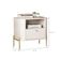 Cômoda Pequena Filadelfia Off White Dourado