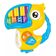 Teclado Infantil Bebês Musical Luz Tucano Amarelo - Fenix