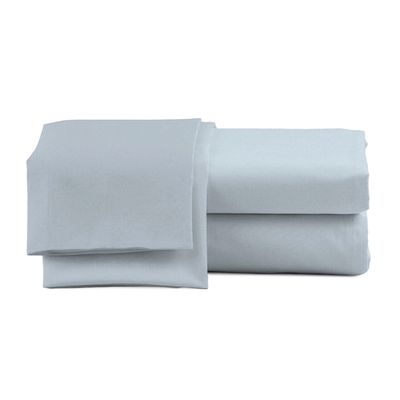 Jogo de Cama Casal Camesa Essencial Neo 100% Algodão Azul 4 Peças
