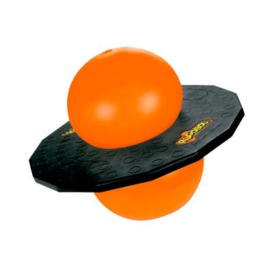 Pogobol Estrela Preto e Laranja