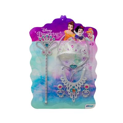 Kit Beleza de Princesa Etitoys com 6 Peças - Item Sortido