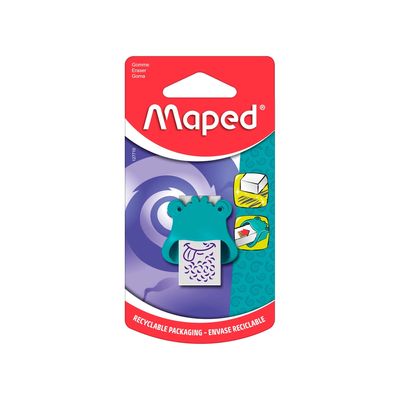 Borracha Maped Capa Plástica Vivo Monster Colors - Item Sortido