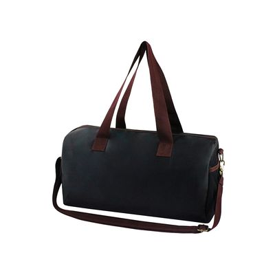 Bolsa de Viagem ou Academia Jacki Design Preto e Marrom