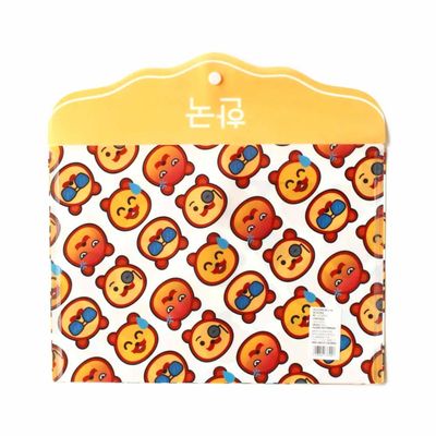 Pasta Envelope Malote A4 Le Decorada Fruits & Cactos com Fecho Botão Cores Diversas