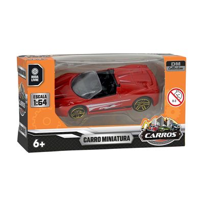 Miniatura Carro de Brinquedo DM Toys - Item Sortido