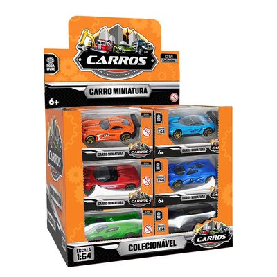 Miniatura Carro de Brinquedo DM Toys - Item Sortido